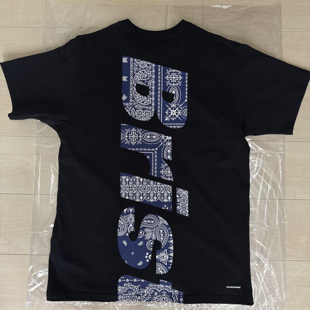 Bristol バンダナ柄 ブラック Tシャツ