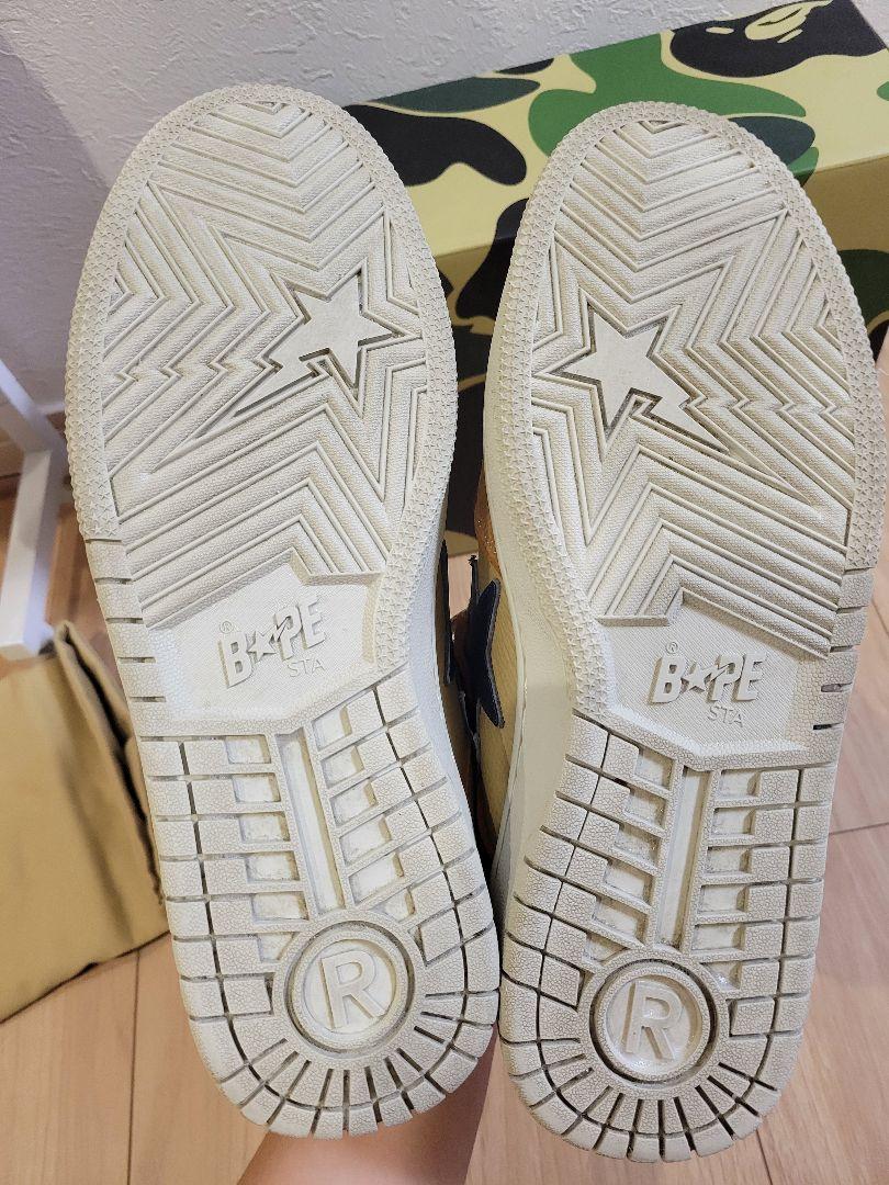 極美品　BAPE SK8 STA #4　27.５センチ ベイプスタ
