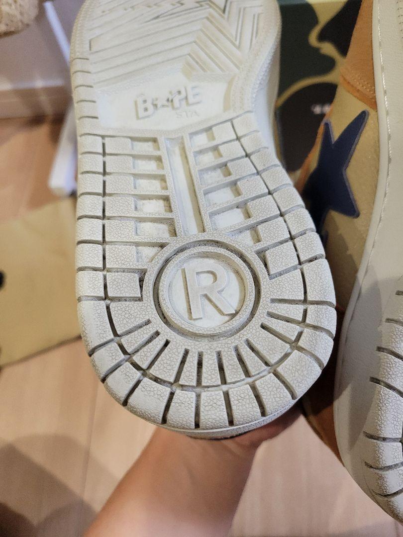 極美品　BAPE SK8 STA #4　27.５センチ ベイプスタ