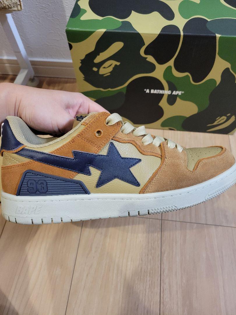 極美品　BAPE SK8 STA #4　27.５センチ ベイプスタ