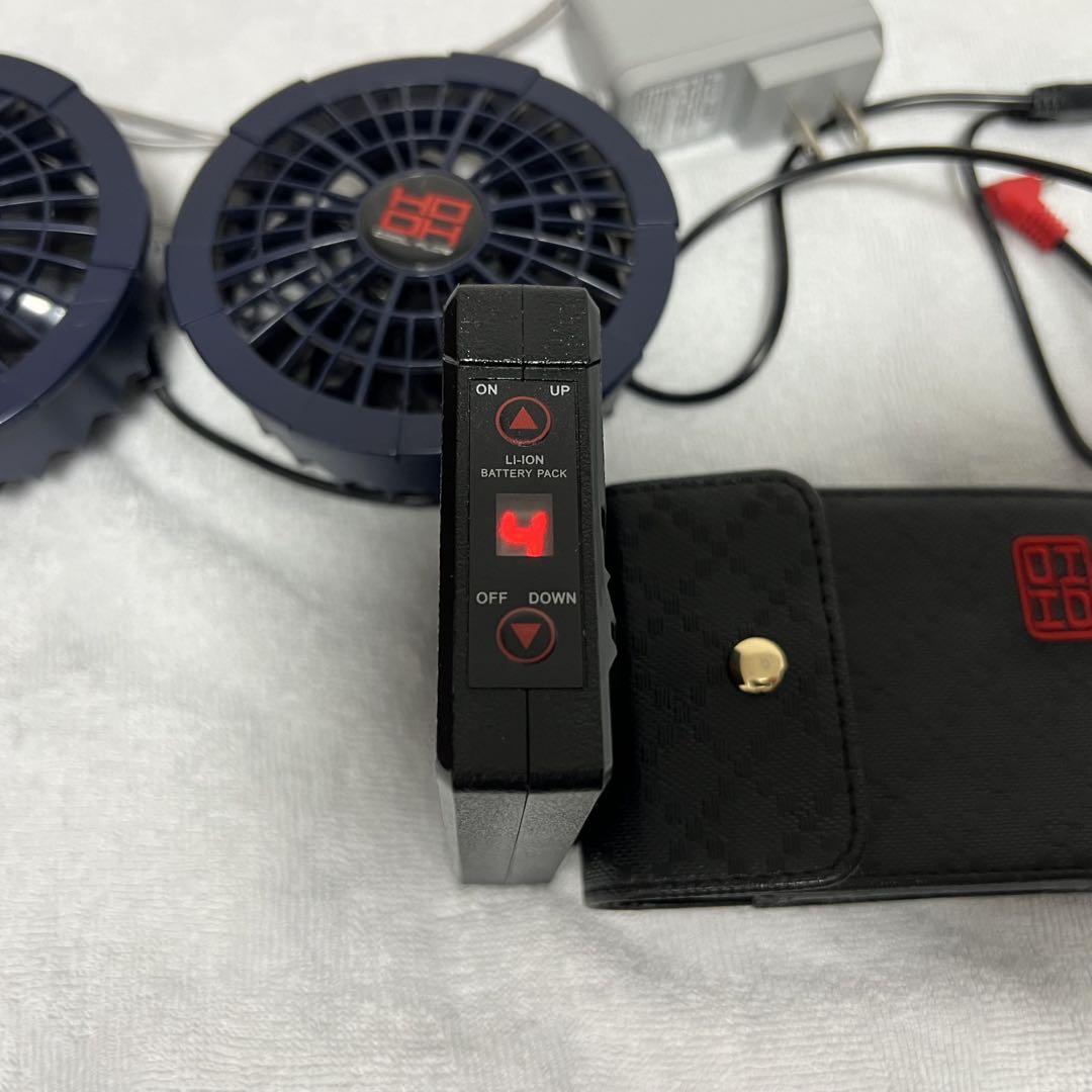 空調服 ベスト 8L・ファン・13Vバッテリー 充電器