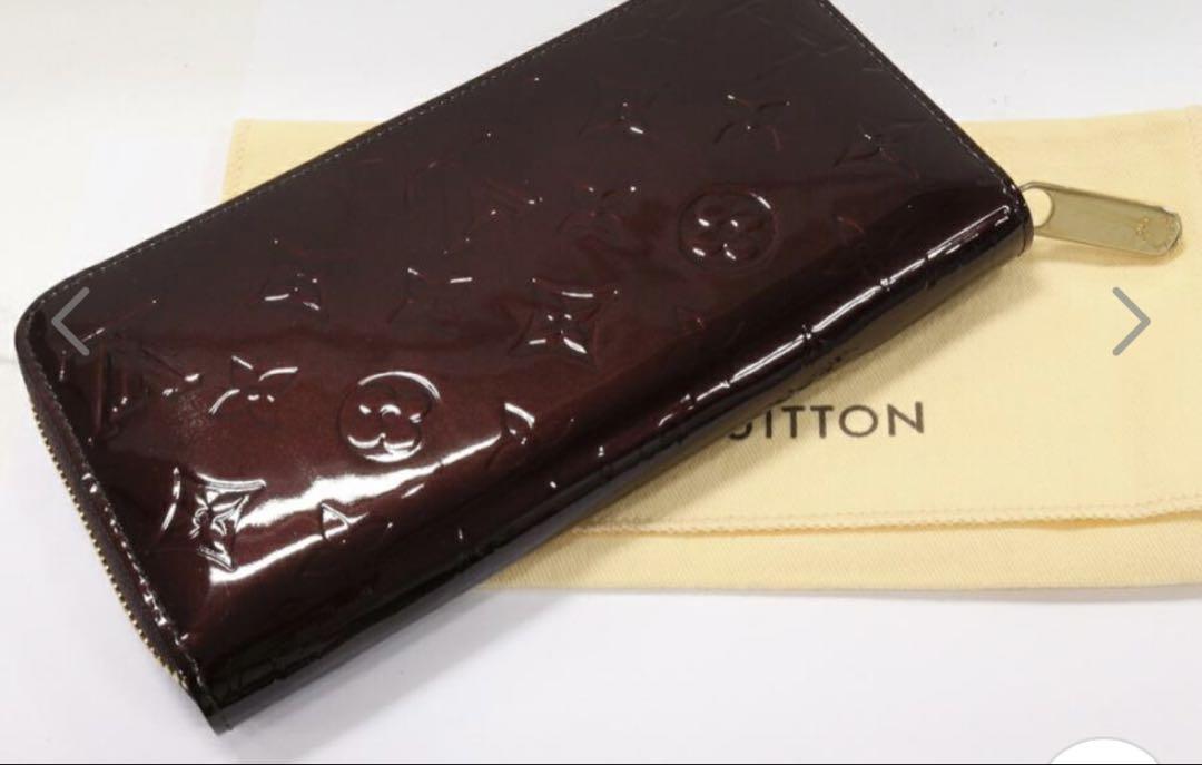 ⭐︎新品⭐︎Louis Vuitton ヴェルニ アマラント ジッピーウォレット