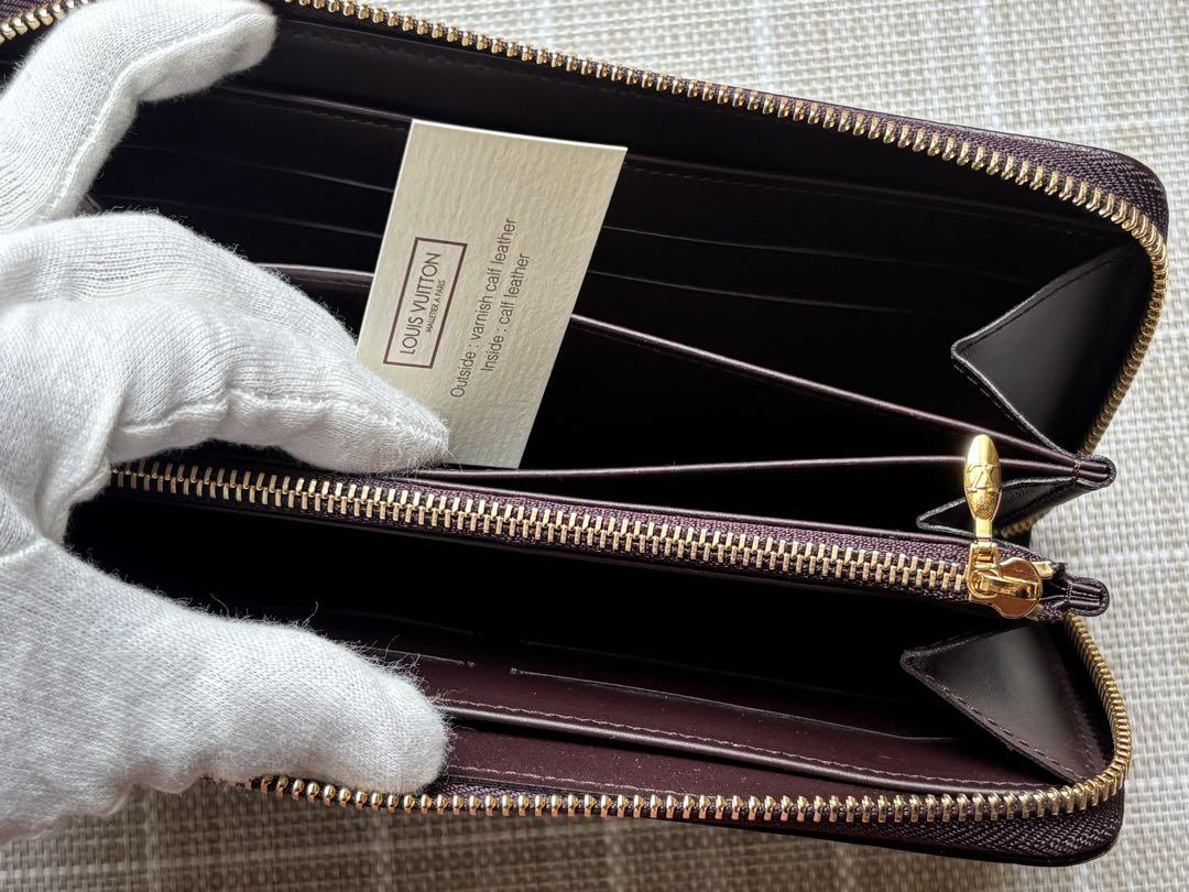 ⭐︎新品⭐︎Louis Vuitton ヴェルニ アマラント ジッピーウォレット