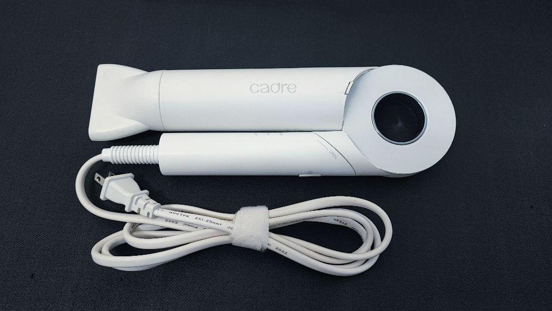 動作確認済 カドレ cadre hair dryer ホワイト cadre hair dryer カドレ ヘアドライヤー 白 ホワイト - メルカリ