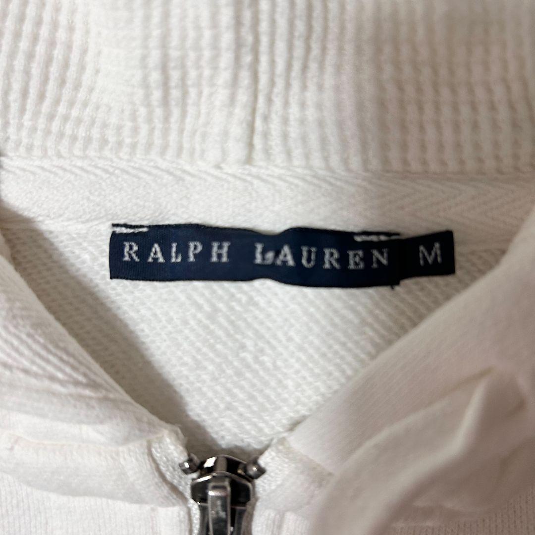 Ralph Lauren ラルフローレン刺繍入りジップアップトレーナー　Mサイズ Ralph Lauren ラルフローレン刺繍入りジップアップトレーナーMサイズ