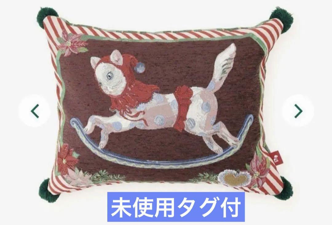 タグ付き　アフタヌーンティー　ナタリーレテ　クッション　猫柄 タグ付き未開封 アフタヌーンティー ナタリーレテ クッション 猫