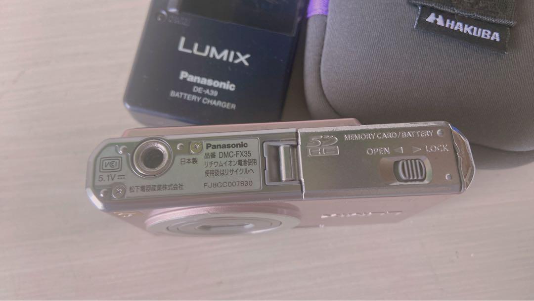 LUMIX デジタルカメラ　ピンク　DMC-FX35 Panasonic