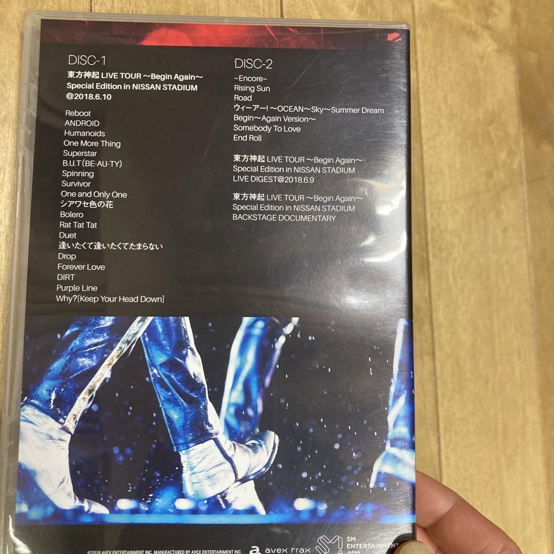 東方神起 begin again 日産スタジアム Blu-ray初回限定盤 - メルカリ