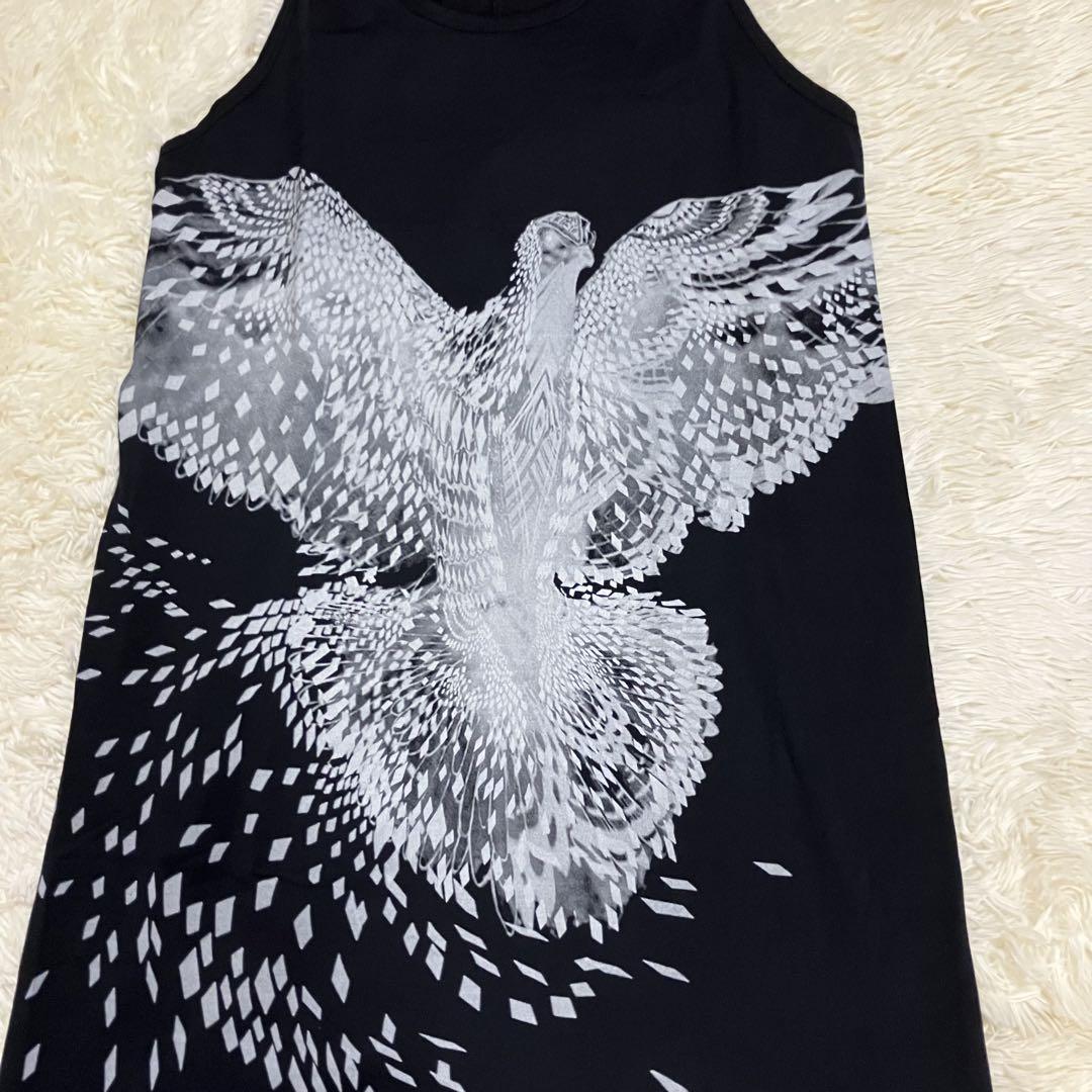 ジバンシー　希少　鳥　バード　デザイン　ブラック　タンクトップ