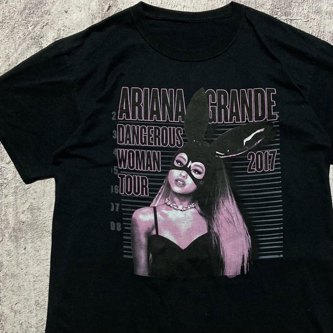 Ariana Grande アリアナグランデ 2017ツアー プリントTシャツ