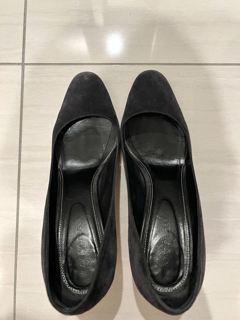 sergio rossi スエード ハイヒール 8cm