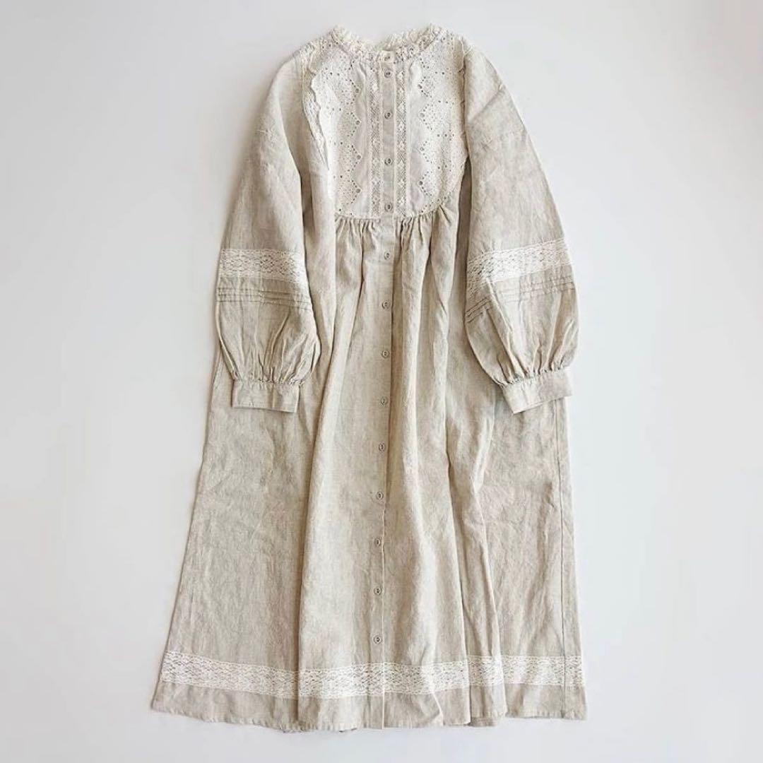 サマンサモスモス 胸元重ねレースワンピースFREE SIZE・SM2 / Samansa Mos2