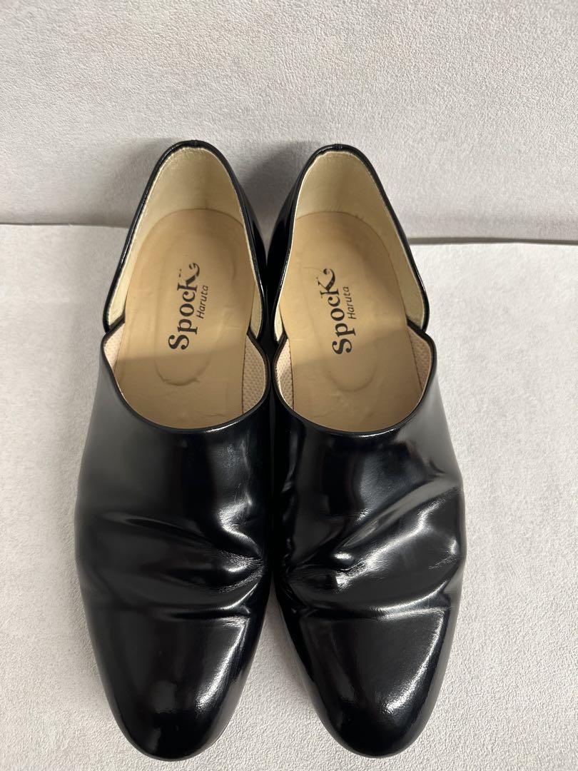 【美品】Haruta Spock 黒 ローファー 楽天市場】レディース 【HARUTA】 ハルタ HEEL-UP W'S SPOCK