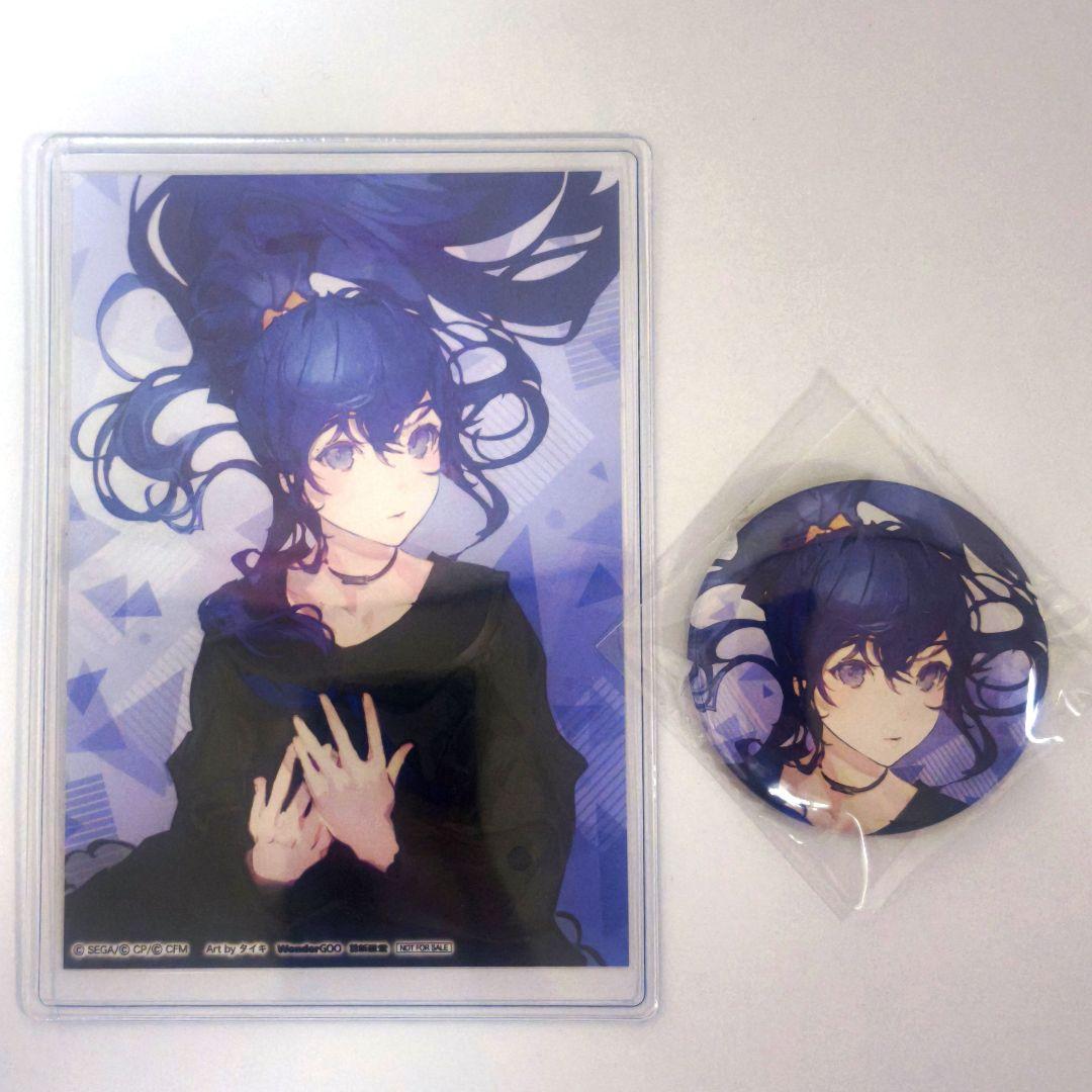 ☆プロセカ☆朝比奈まふゆ☆CD特典☆缶バッジ／ブロマイド☆2点セット