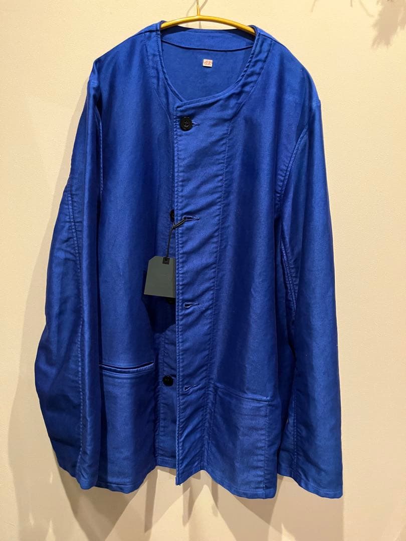 未使用タグ付きウティ OUTIL ノーカラージャケットサイズ3