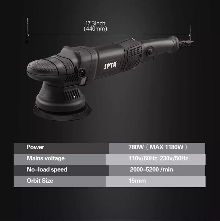低価 SPTA社 ダブルアクションポリッシャー 5インチ 28Glr-m58819117194 お買い得定番