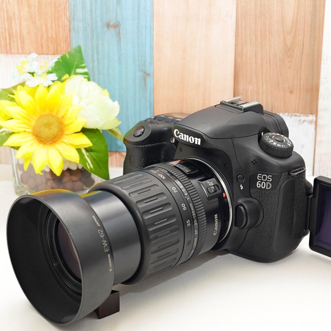 ✨ショット数わずか1450回!✨Canon EOS 60D✨遠近万能レンズ✨ ✨ショット数わずか1450回!✨Canon EOS 60D✨遠近万能レンズ✨