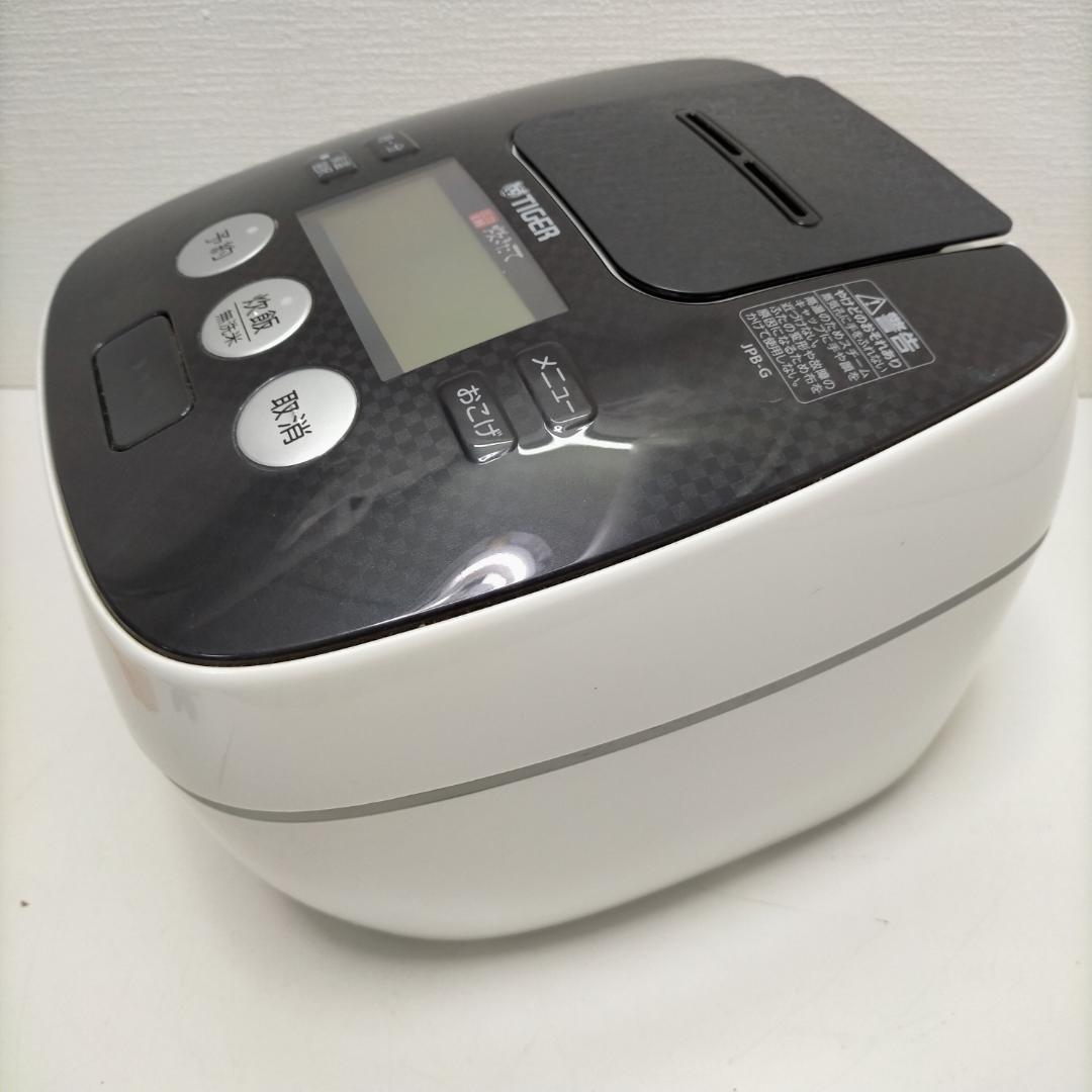 タイガー 炊飯器 圧力IH JPB-G102 クールホワイト 88147-2