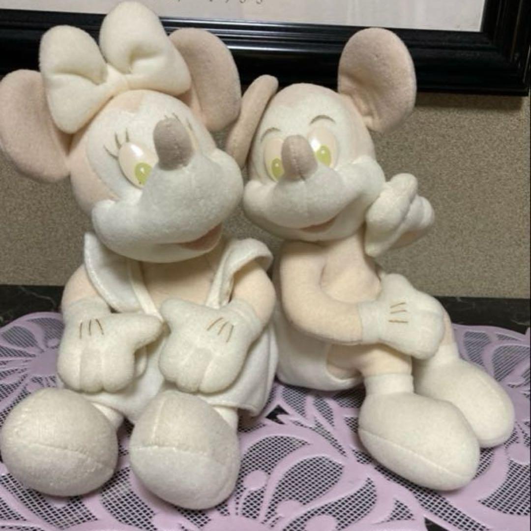 美品レア　ミッキーミニーぬいぐるみセット