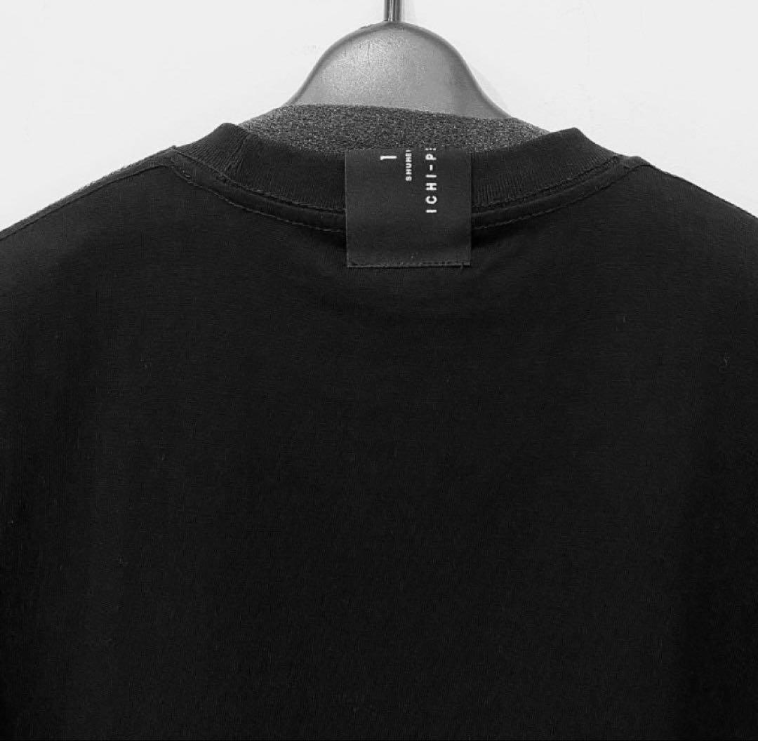 【新品・未使用】イチパーセント　ロゴフリルTシャツ 新品・未使用】イチパーセントロゴフリルTシャツ
