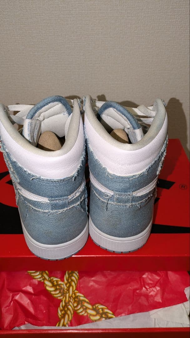 状態最高⭐️正規品⭐️NIKE WMNS AirJordan1 HI OGデニム