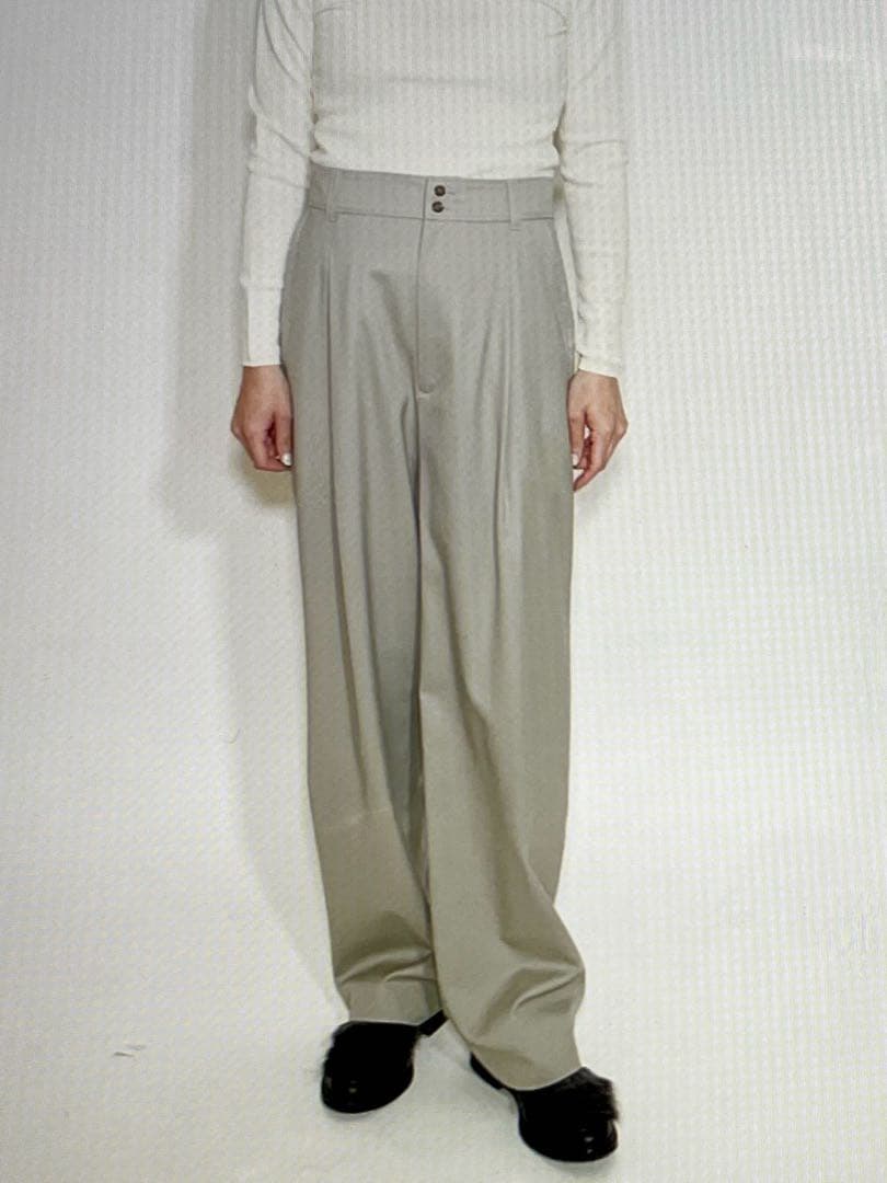 TICCA❤︎ウォッシャブルタックパンツ