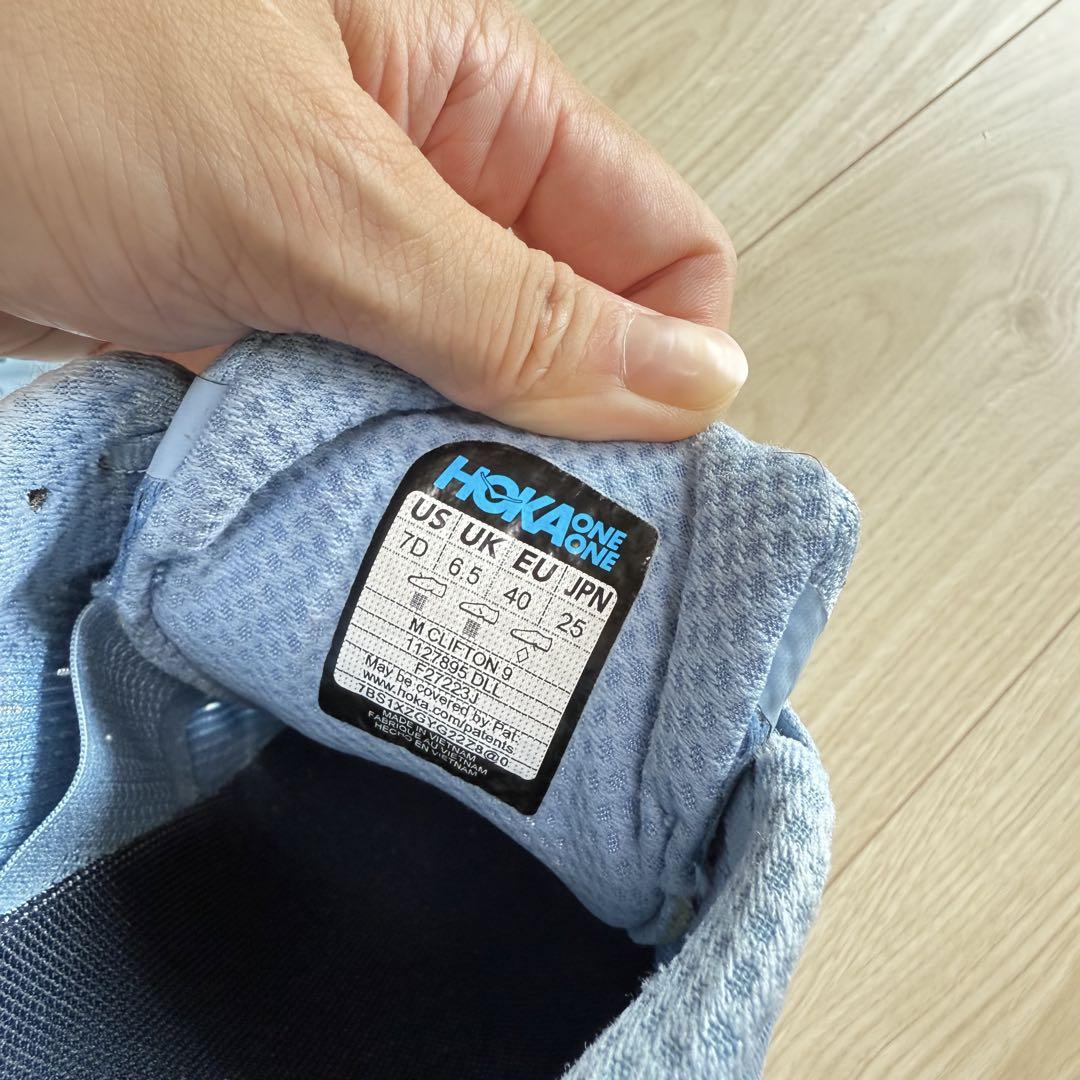 HOKA ONE ONE(ホカオネオネ) クリフトン 9 ： サイズ 25 - メルカリ