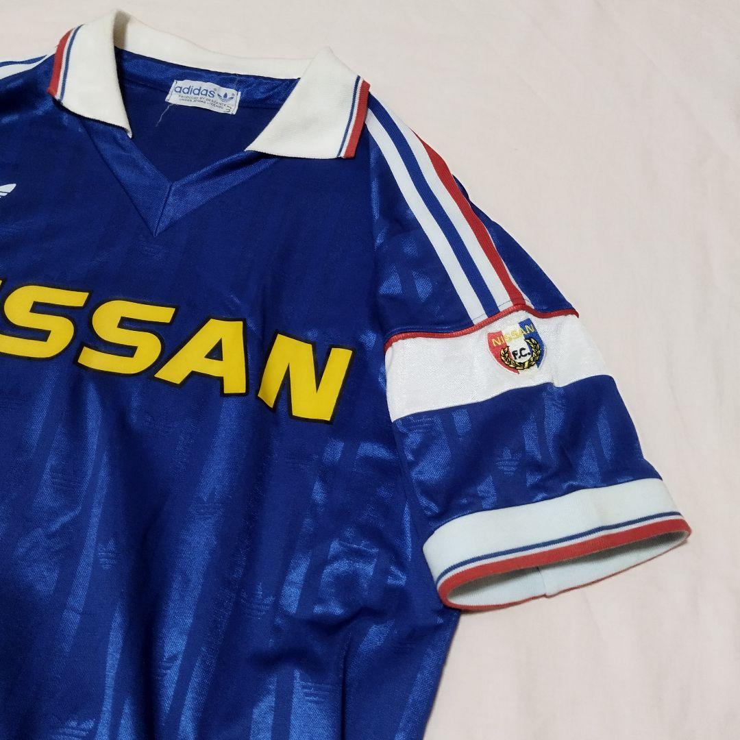 アディダス　日産自動車　田中真二　選手支給品　　　 サッカー　80s 　Mサイズ アディダス 日産自動車 田中真二 選手支給品 サッカー 80s M