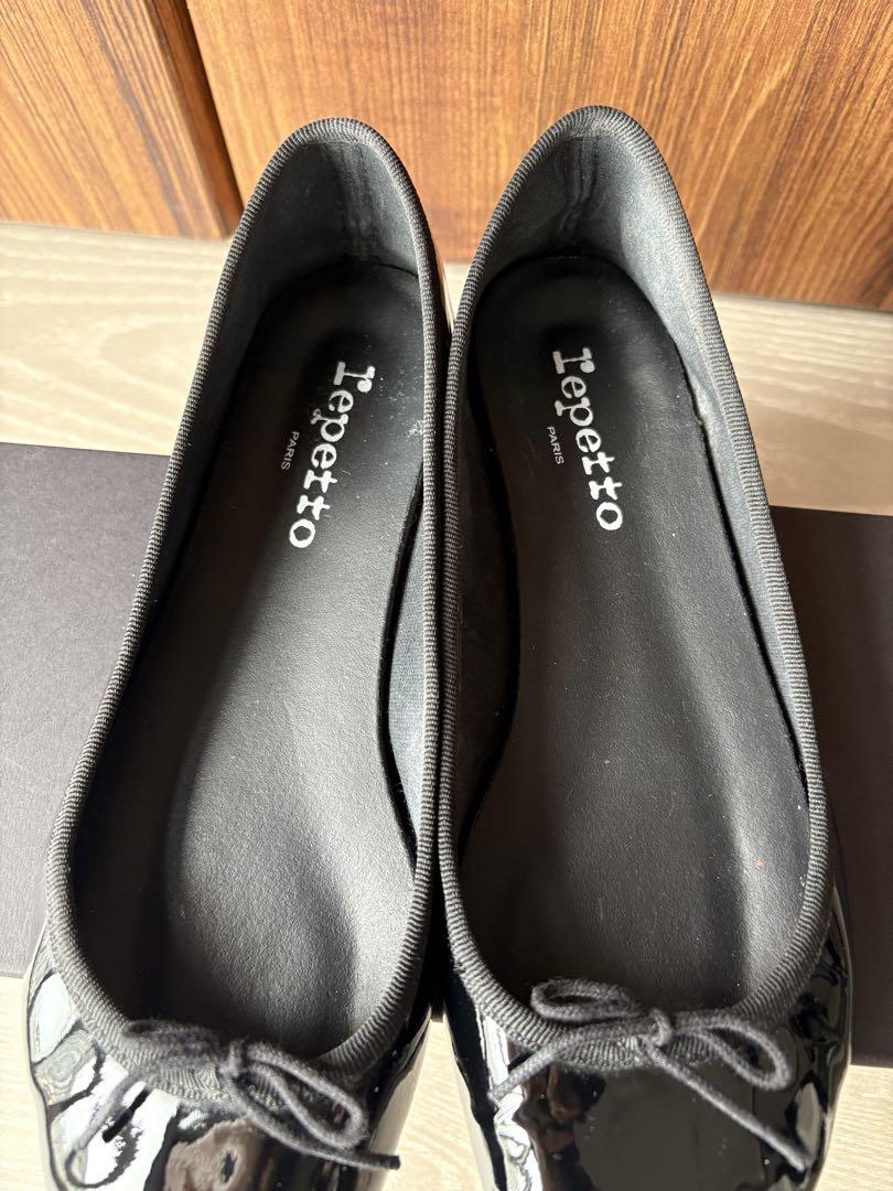【美品】repetto レペット ブラック NEW SIZE リリ バレリーナ
