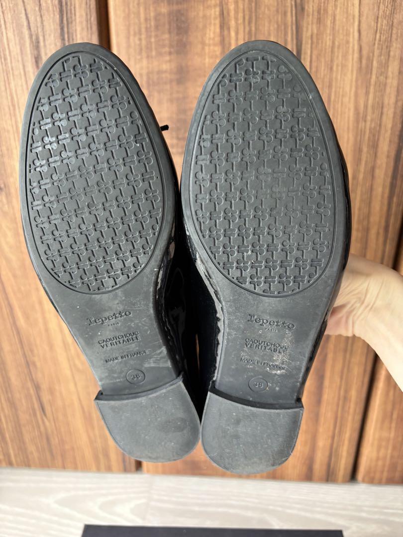 【美品】repetto レペット ブラック NEW SIZE リリ バレリーナ