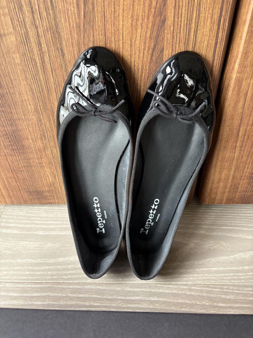 【美品】repetto レペット ブラック NEW SIZE リリ バレリーナ