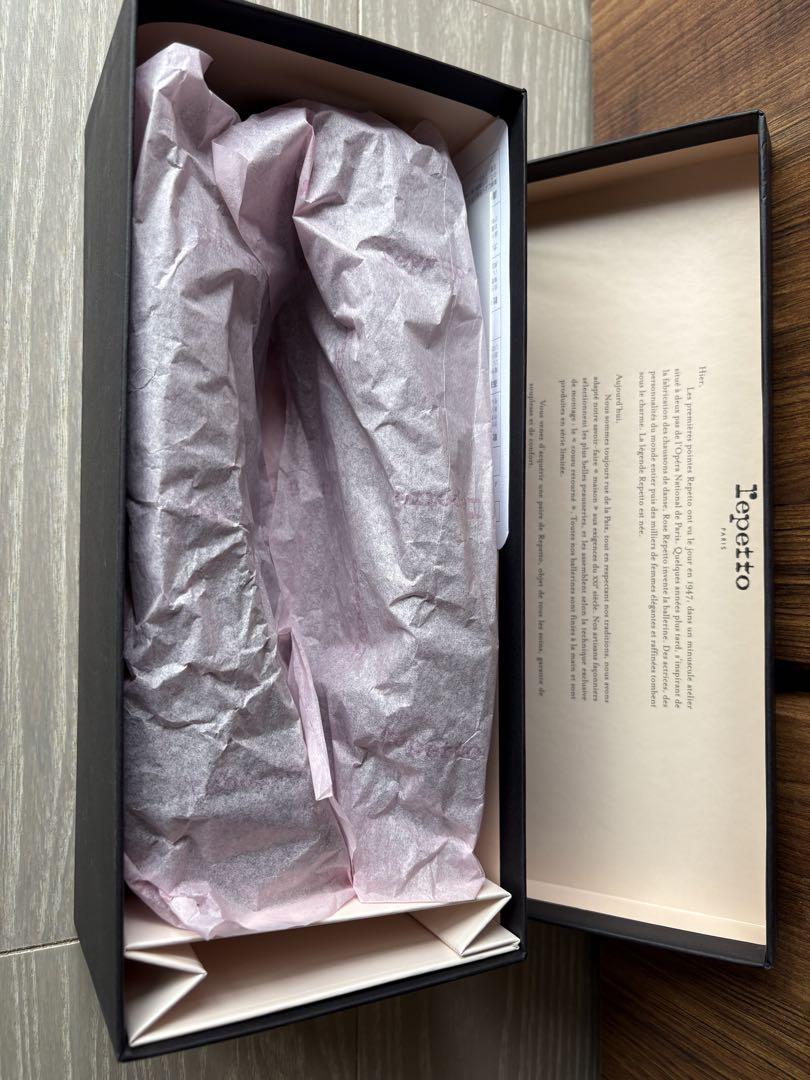 【美品】repetto レペット ブラック NEW SIZE リリ バレリーナ