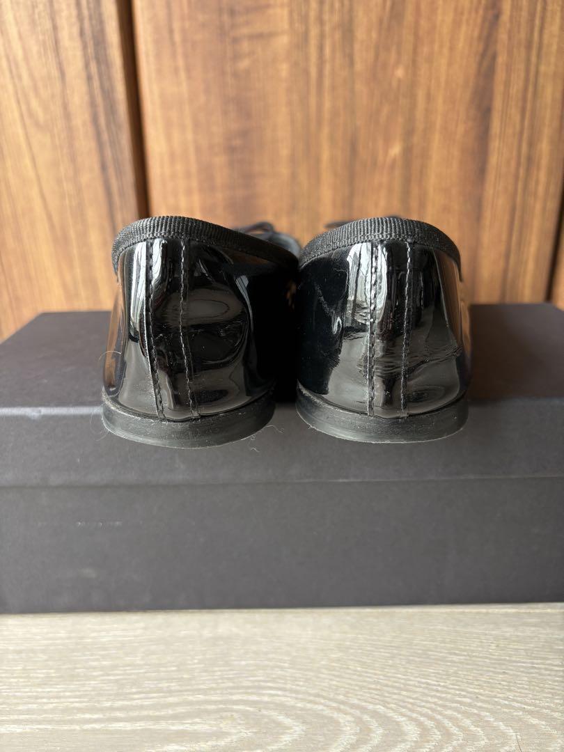 【美品】repetto レペット ブラック NEW SIZE リリ バレリーナ