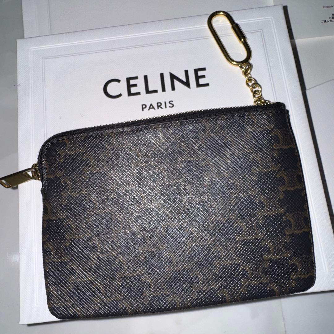 表参道正規店購入CELINEセリーヌ コイン&カードケース ホック付き