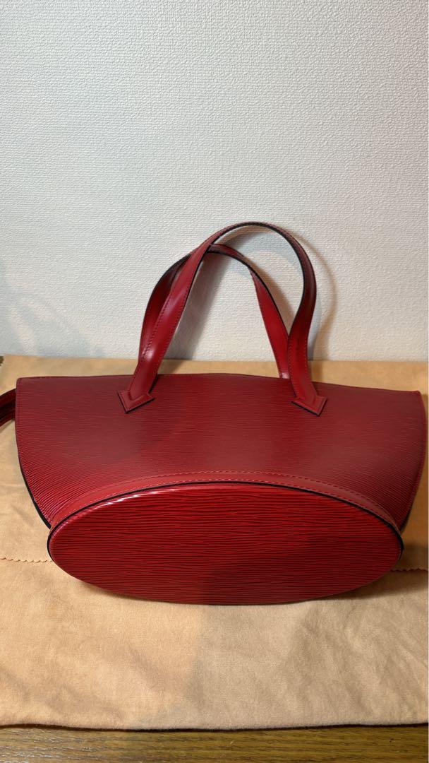 ルイヴィトン LOUIS VUITTON サンジャック ハンドバッグ、 エピ