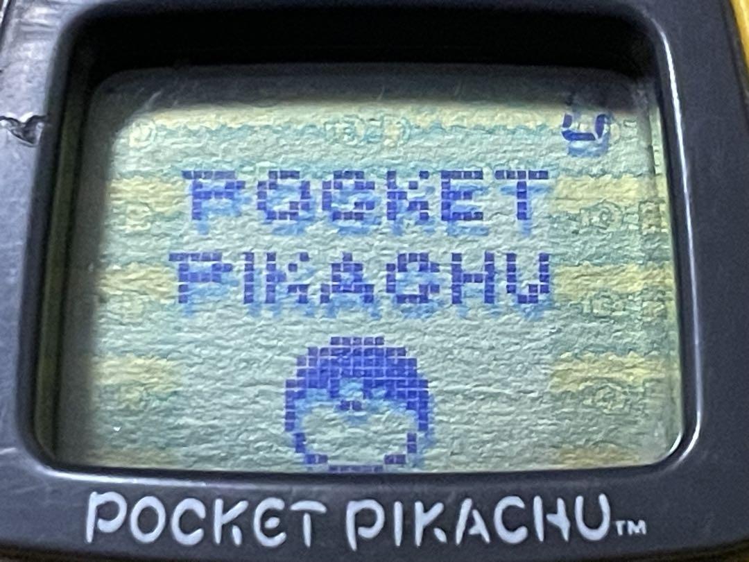 ポケットピカチューポケピカ 歩数計 POCKET PIKACHU ポケピカカラー