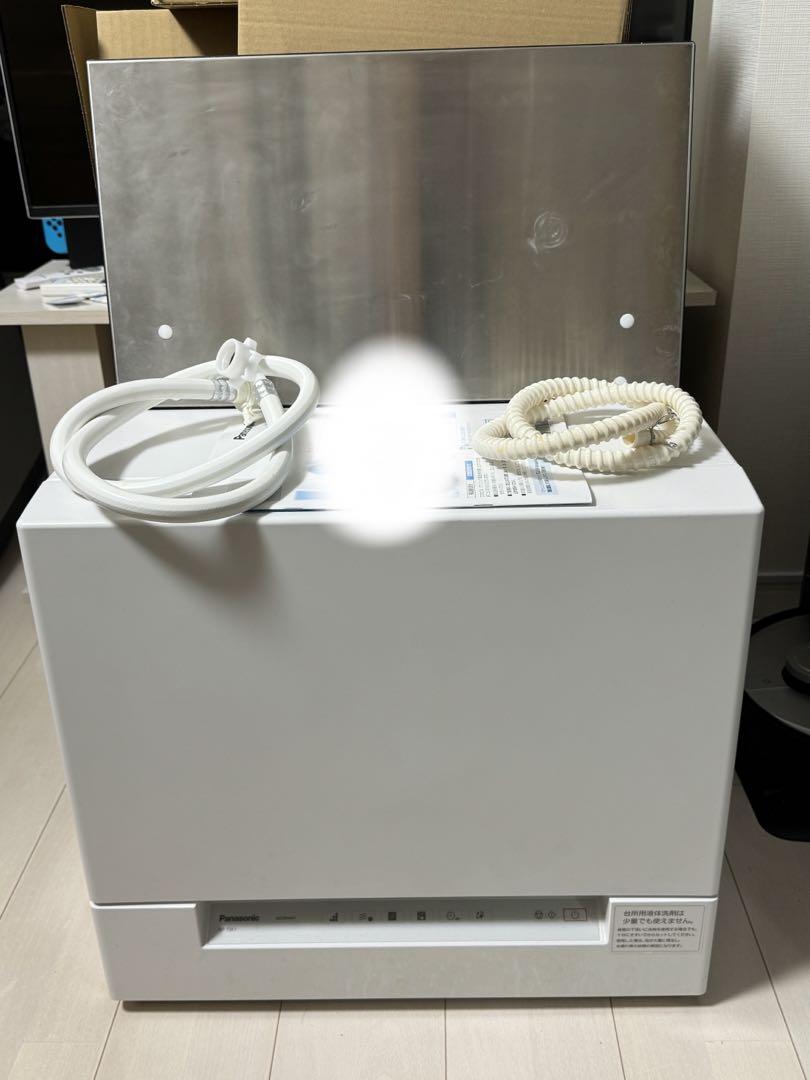 パナソニック Panasonic NP-TSK-1-W 食器洗い洗濯機 ホワイト