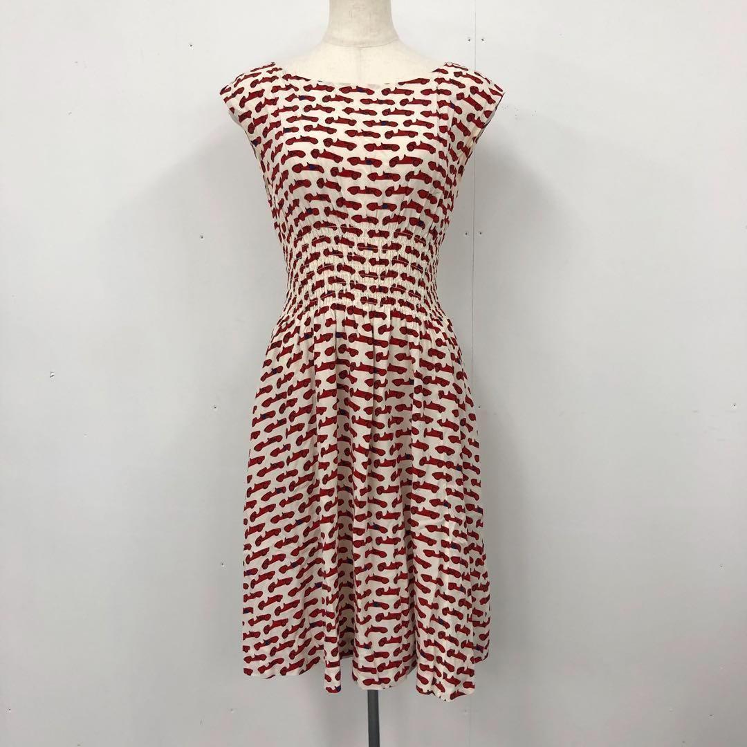 半額ストア york new spade kate race 柄 車 dress car ワンピース