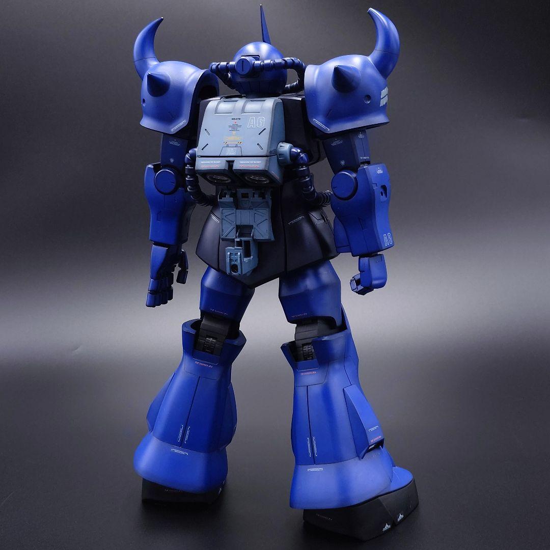 1/60 HY2M MS-07B グフ　ガンプラ　全塗装完成品 1/60 HY2M MS-07B グフ ガンプラ 全塗装完成品 - メルカリ