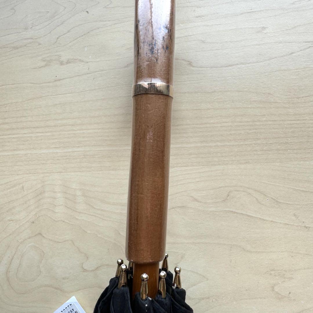 ☆新品☆GRACY 晴雨兼用 日傘 1級遮光 遮熱 バイカラー ベージュ×黒