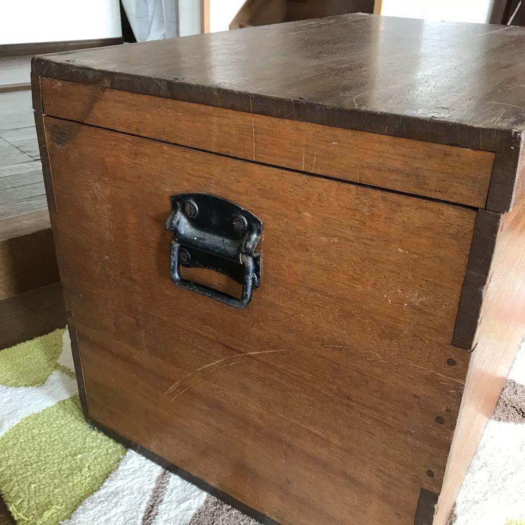 古道具　古い木箱　10 大きな収納箱