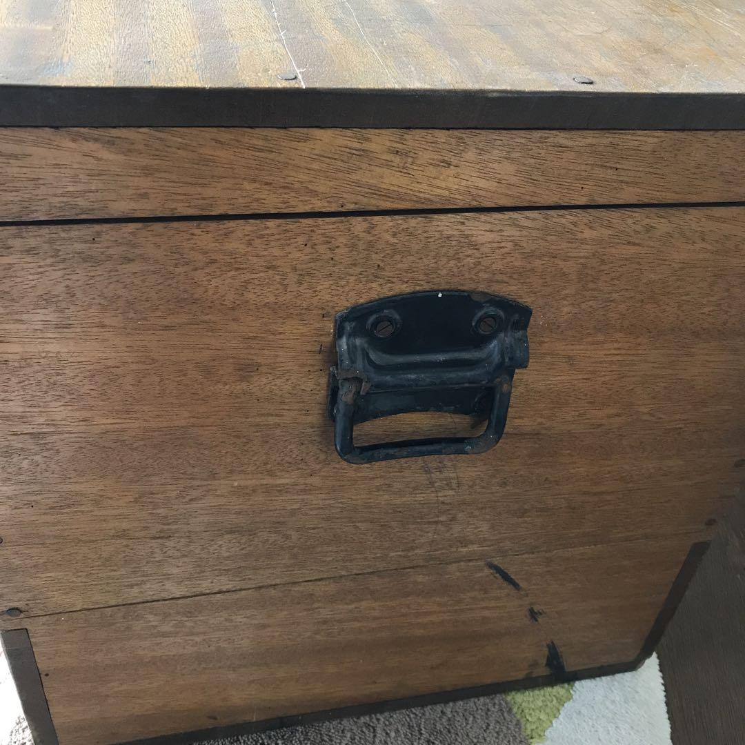 古道具　古い木箱　10 大きな収納箱