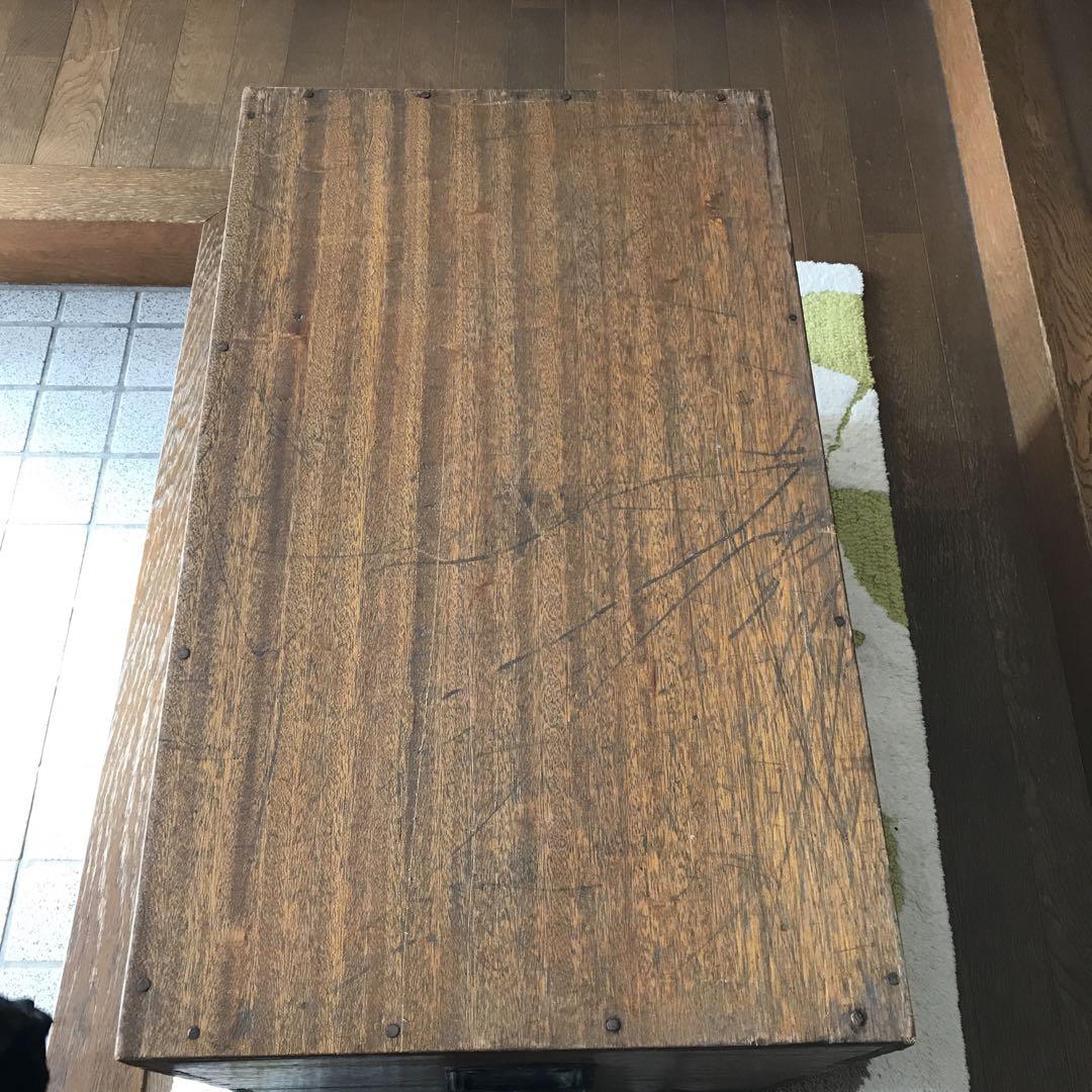 古道具　古い木箱　10 大きな収納箱
