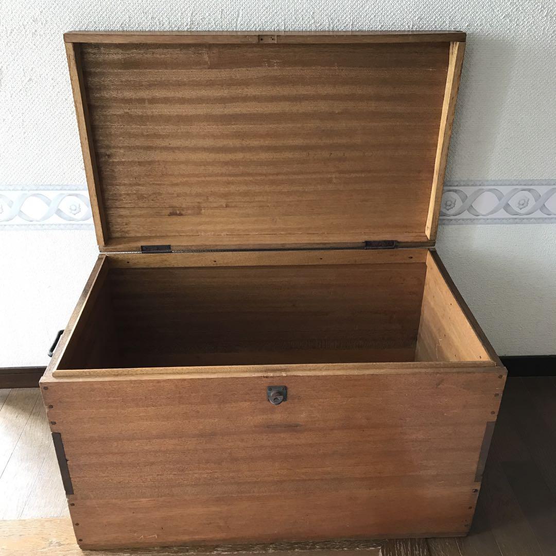 古道具　古い木箱　10 大きな収納箱