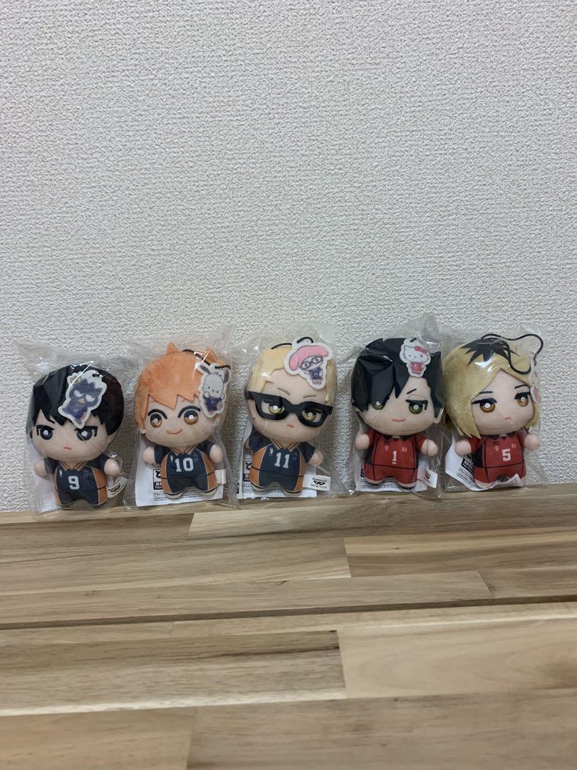 ハイキュー!! サンリオキャラクターズ ちみっともぬい vol.1 5体