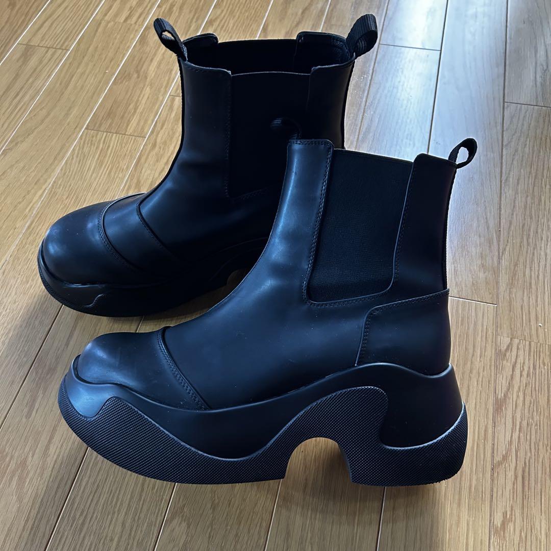 JEANASIS♡ラバーチェルシーブーツ Lサイズ JEANASIS♡ラバーチェルシーブーツ Lサイズ - メルカリ