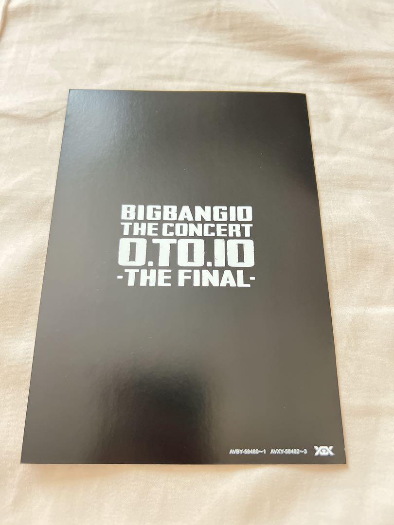 BIGBANG O.TO.10 THE FINAL ジヨン　ポストカード