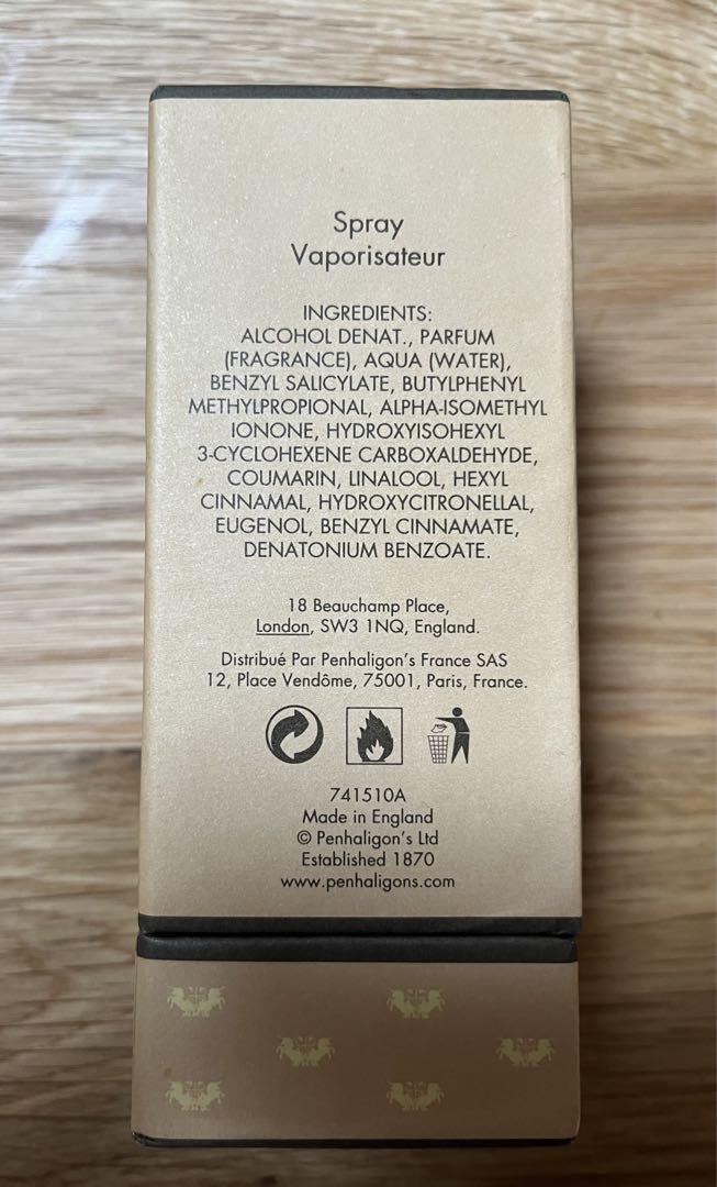 香水(女性用) Penhaligon's ARTEMISIA Eau de Parfum