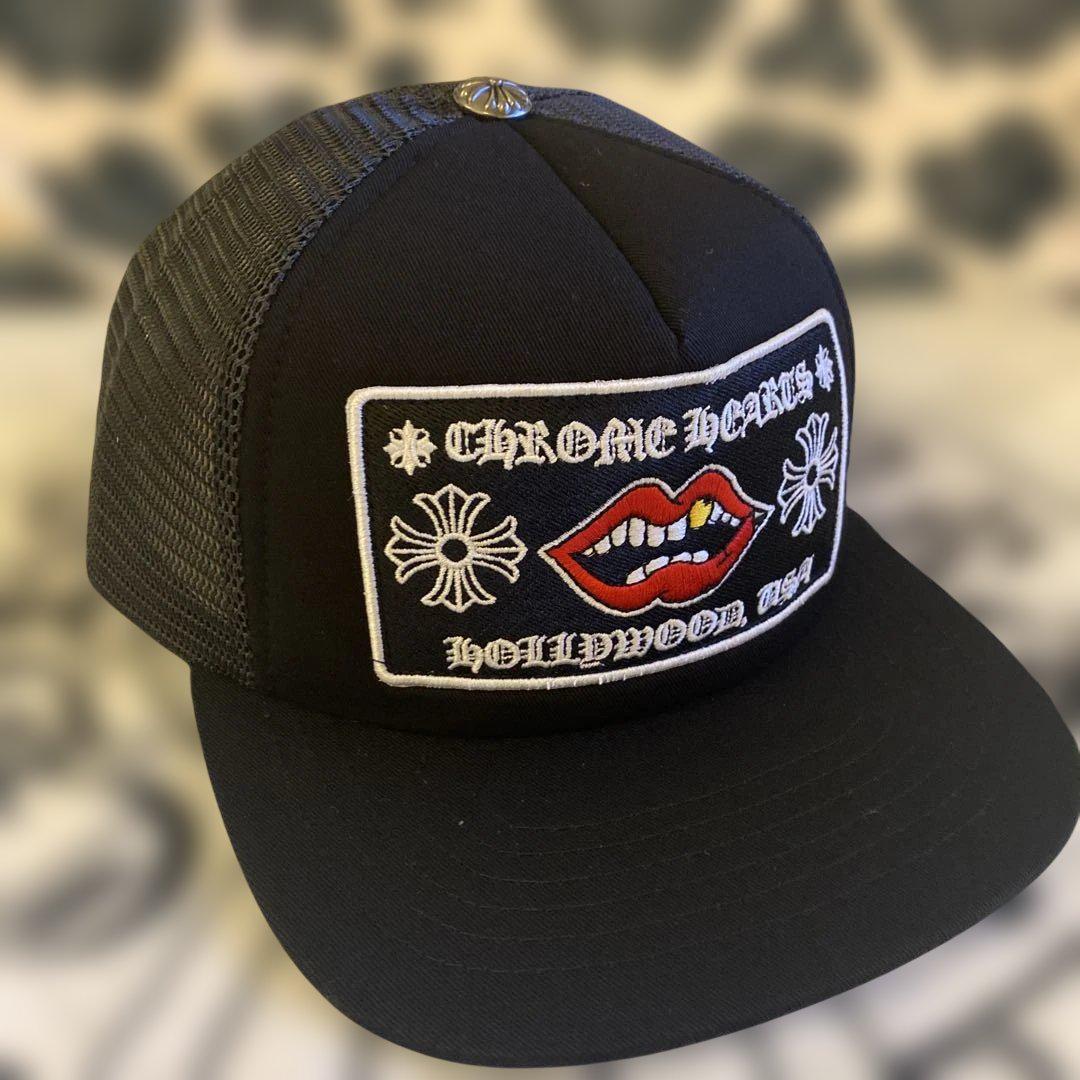 新品　マッティボーイ CHトラッカーキャップ ブラック✖️ブラック⑤