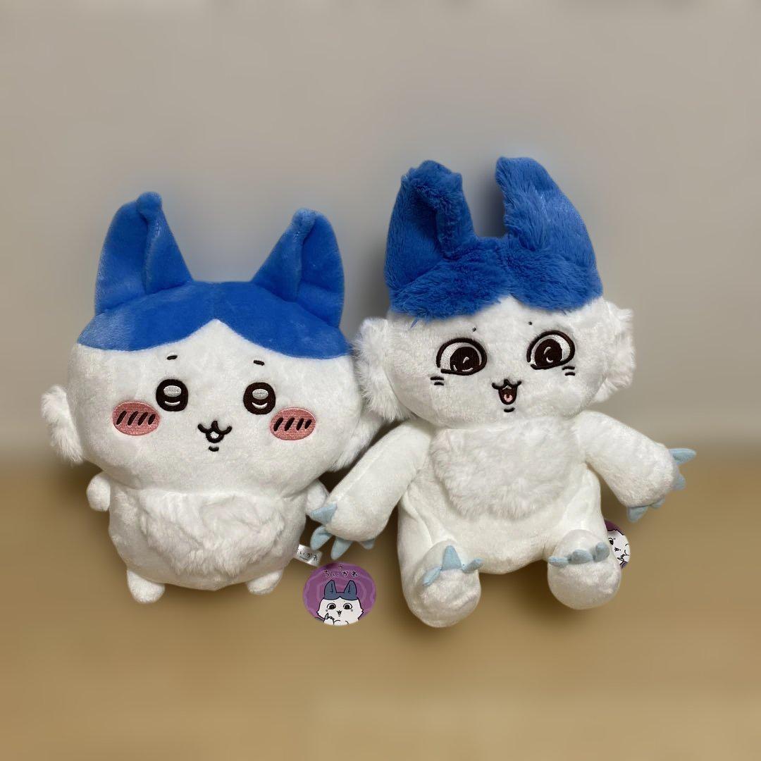 ちいかわ パラレルワールド!?BIGぬいぐるみハチワレセット